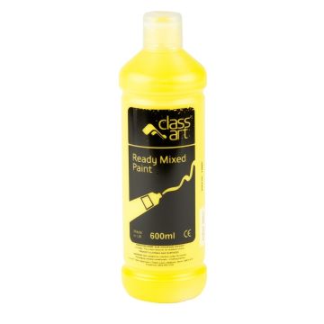 ClassArt Ready Mixed Paint 600ml - Brilliant Yellow