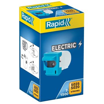 Rapid Electric Staples Cassette 50/20 x 2