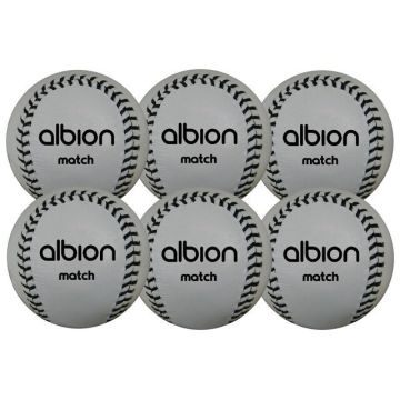 Albion Match Rounders Balls - Pack of 6