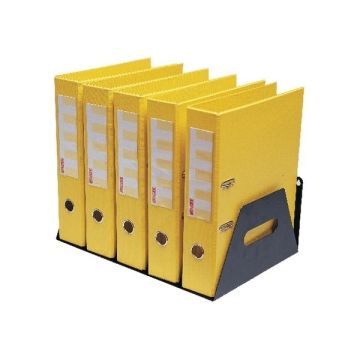 5 File Capacity Lever Arch File Racks - Black