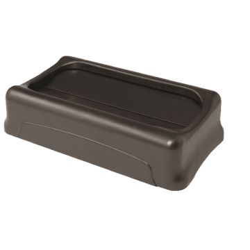 Slim Jim Recycling Swing Lid - Black