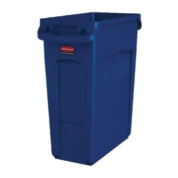 Slim Jim Recycling Container 60 Litre - Blue