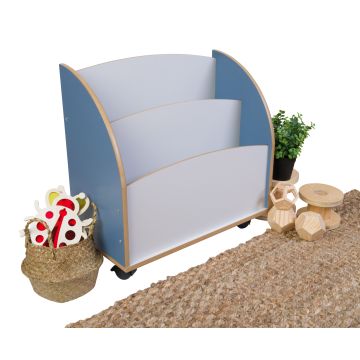 Big Book Holder - Grey and Steel Blue