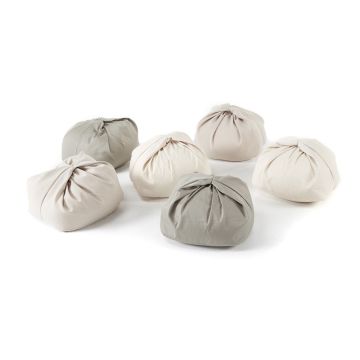 Mini Sag Bags - Neutral Colours - Pack of 6
