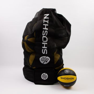 SHOSHIN Training Basketball - Yellow/Black - Size 3 - Pk 6