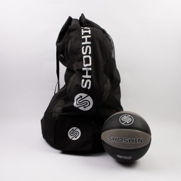 SHOSHIN Training Basketball - Grey/Black - Size 7 - Pk 6