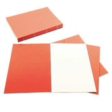 Creative A4 Sketchbook Portrait 140gsm 40 Page - Red - Pack of 10