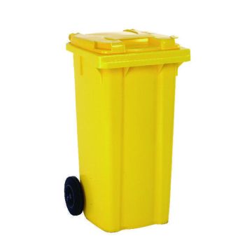 Wheelie Bin 240 Litre - Yellow