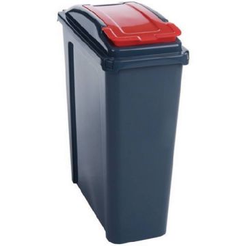 Recyling Bin 25 Litre - Red
