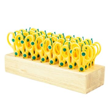 Block of 32 Spring Assisted Scissors