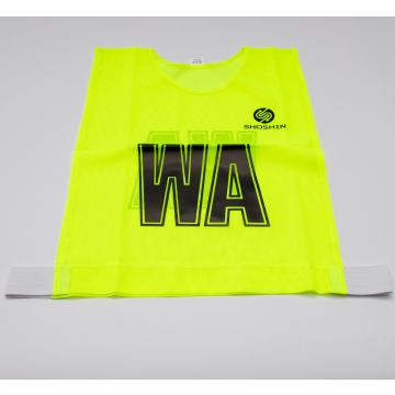 SHOSHIN Netball Team Bib Set - Yellow - Youths