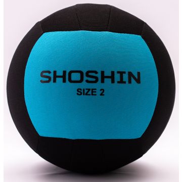 SHOSHIN Non-Sting Dodgeball - Blue/Black - Size 3 (7in)