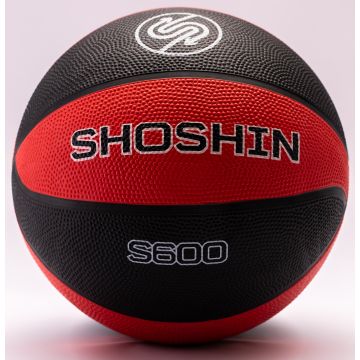 SHOSHIN Training Basketball - Red/Black - 6