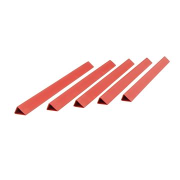 Slide Binders A4 5mm S/C Red - Pack of 30