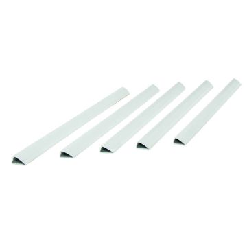 Slide Binders A4 5mm S/C White - Pack of 30