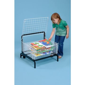 10 Shelf Spring Loaded Drying Rack W61 x H57 x D50