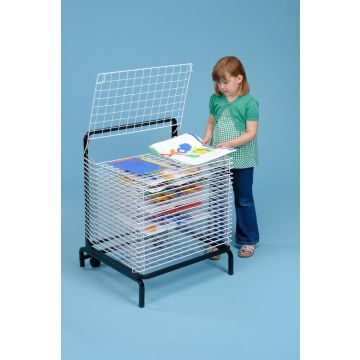 20 Shelf Spring Loaded Drying Rack W61 x H99 x D50