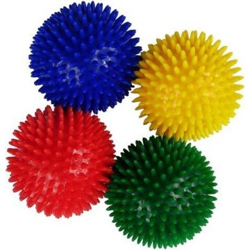 Porcupine Ball 100mm - Team Colours - Pack of 4