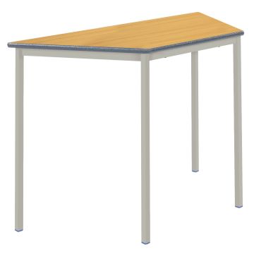 Classmates Trapezoidal Fully Welded Table 3-4yrs Beech