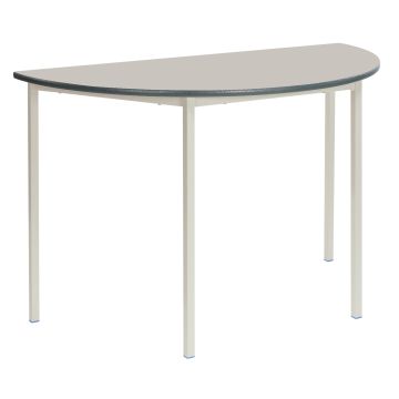 Classmates Semi-Circular Fully Welded Table 3-4yrs Light Grey