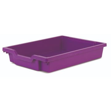Shallow Storage Tray Purple