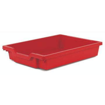 Shallow Storage Tray Red