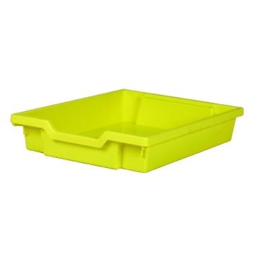 Shallow Storage Tray Yellow