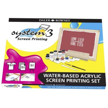 System 3 Screen Printing Set