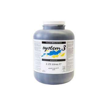 System 3 Acrylic 2.25L - Black