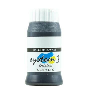 System 3 Acrylic 500ml - Mars Black