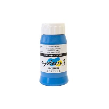 System 3 Acrylic 500ml - Coeruleum Blue (Hue)
