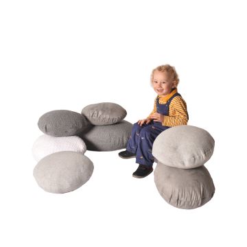 Soft Play Sen Stacking Pebbles - Set of 8