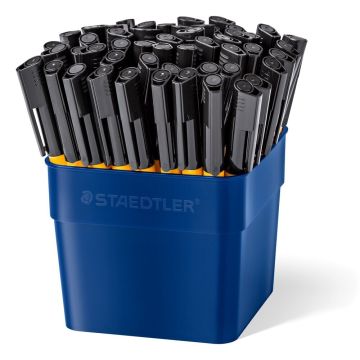 Staedtler Handwriting Pens - Black - Pack of 50