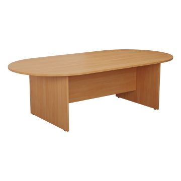 D-End Meeting Table - Beech - 1800mm