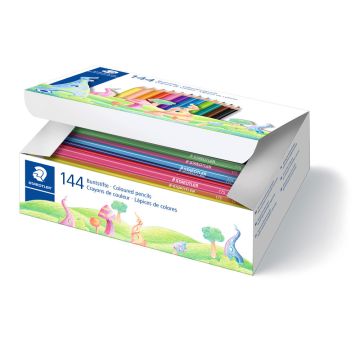 Staedtler Noris Colour Triangular Pencil Classpack 144