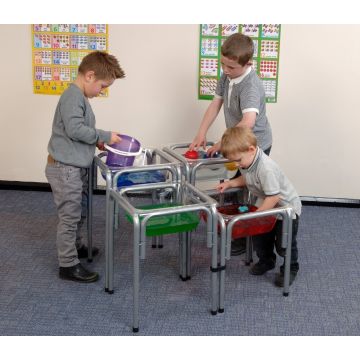 Tiny Tubs Square Set Clear - Pack of 4