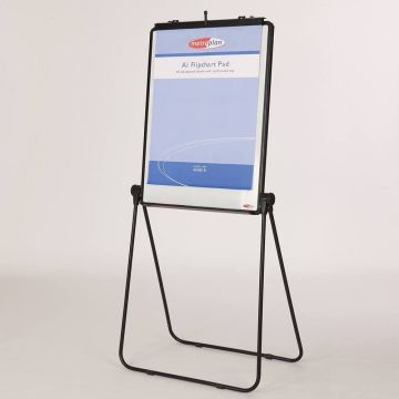 Ultimate Loop Leg Flipchart Easel - Black