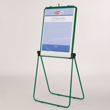 Ultimate Loop Leg Flipchart Easel - Green