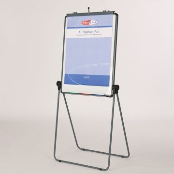 Ultimate Loop Leg Flipchart Easel - Grey
