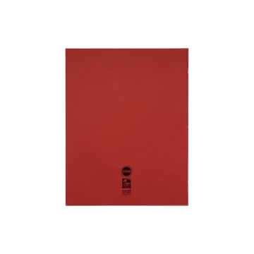 Rhino A3+ Workbooks 40 Page Plain/20mm Ruled Red - Pack of 30