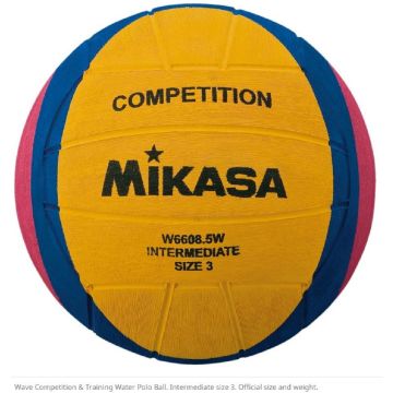Mikasa Wave Training Water Polo Ball - Size 3