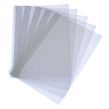 Tidifiles A4+ Clear with White Strip