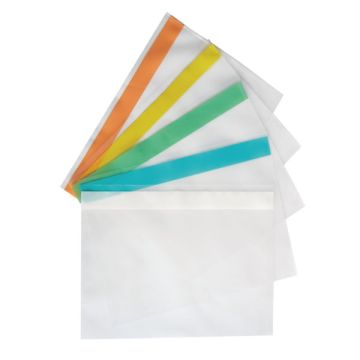 Tidifiles A4+ Clear with Coloured Strip