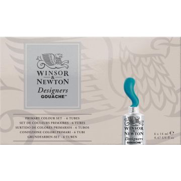 Designers Gouache Primary Set - Pack of 6