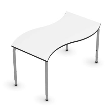 Wave Adjustable Table - 11-14 Years