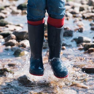 Muddy Puddles Classic Wellies Navy - Size 6