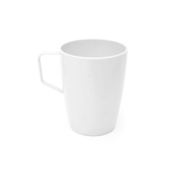 Harfield Beakers With Handles White Pack of 10
