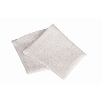 Face Cloth White 30 x 30cm 450gsm - Pack of 60