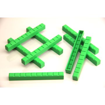 Ten Rods 50 pieces - Green