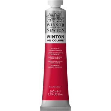 Winton Oil Colour 200ml - Permanent Alizarin Crimson